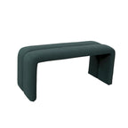 Banc/Repose-pieds rembourré moderne