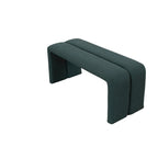 Banc/Repose-pieds rembourré moderne