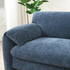 Canapé modulable en U en chenille