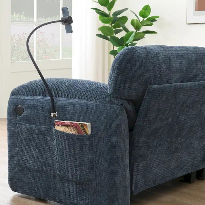 Canapé modulable en U en chenille