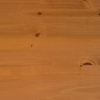 Lit plateforme de rangement en bois massif de style médiéval