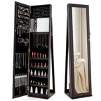 Armoire à bijoux avec miroir