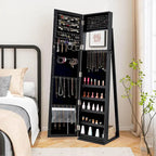 Armoire à bijoux avec miroir
