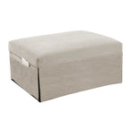 Fauteuil inclinable en velours côtelé convertible quatre en un