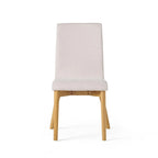 Chaises de salle à manger en tissu de style médiéval