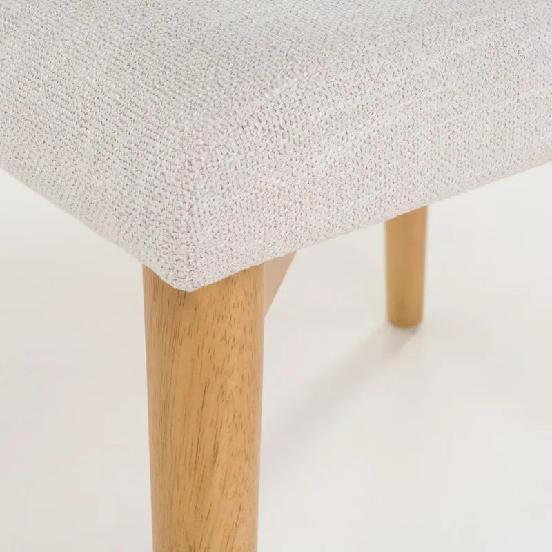 Chaises de salle à manger en tissu de style médiéval