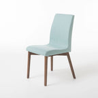 Chaises de salle à manger en tissu de style médiéval