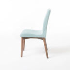 Chaises de salle à manger en tissu de style médiéval