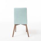 Chaises de salle à manger en tissu de style médiéval