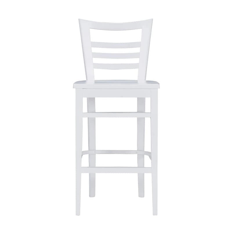 Tabourets de bar rustiques en bois massif (ensemble de 2)