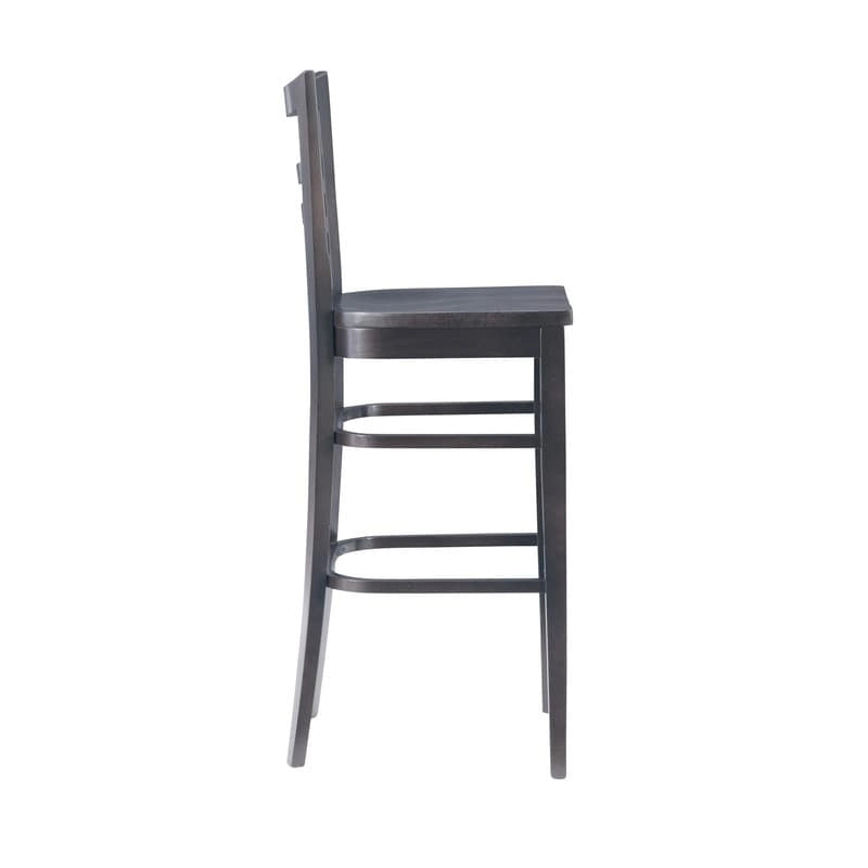 Tabourets de bar rustiques en bois massif (ensemble de 2)