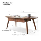 Table basse plateau bois massif