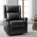 Fauteuil pivotant moderne en similicuir pour chambre d'enfant avec piétement en métal