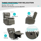 Fauteuil pivotant moderne en similicuir pour chambre d'enfant avec piétement en métal