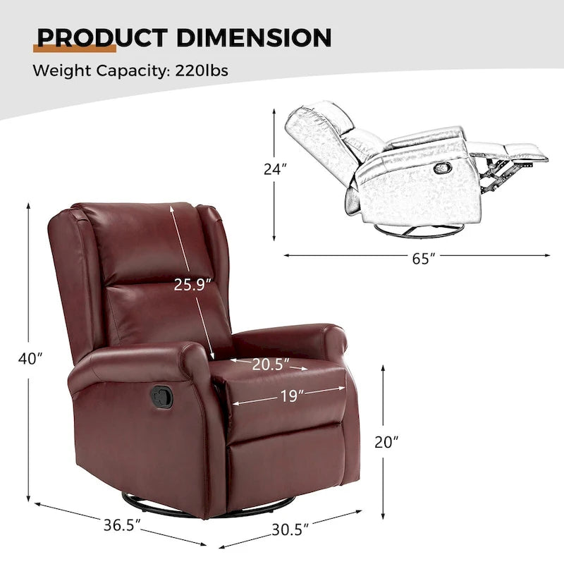 Fauteuil pivotant moderne en similicuir pour chambre d'enfant avec piétement en métal