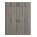 Armoire avec rangements et éléments hauts