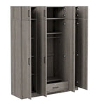 Armoire avec rangements et éléments hauts