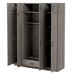 Armoire avec rangements et éléments hauts