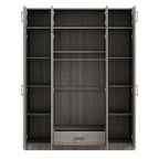 Armoire avec rangements et éléments hauts