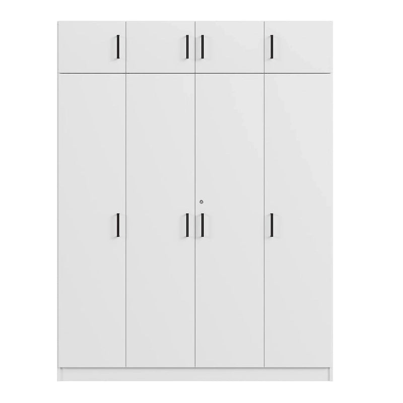 Armoire avec rangements et éléments hauts