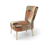 Chaises décoratives abstraites rembourrées et fauteuils de style moderne
