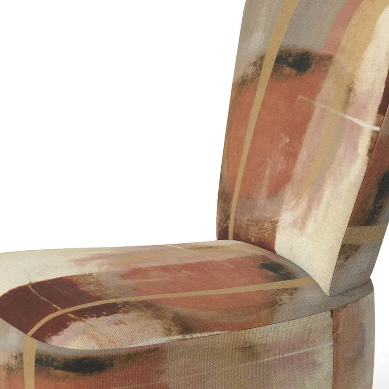 Chaises décoratives abstraites rembourrées et fauteuils de style moderne