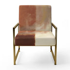 Chaises décoratives abstraites rembourrées et fauteuils de style moderne