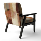 Chaises décoratives abstraites rembourrées et fauteuils de style moderne
