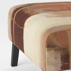 Chaises décoratives abstraites rembourrées et fauteuils de style moderne
