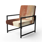 Chaises décoratives abstraites rembourrées et fauteuils de style moderne
