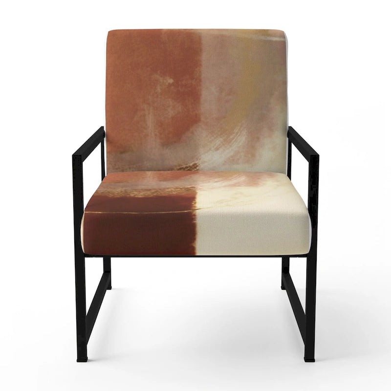 Chaises décoratives abstraites rembourrées et fauteuils de style moderne