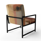 Chaises décoratives abstraites rembourrées et fauteuils de style moderne