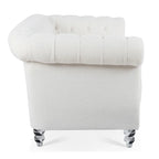 Canapé trois places capitonné