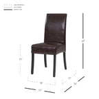Chaise de salle à manger, (lot de 2)
