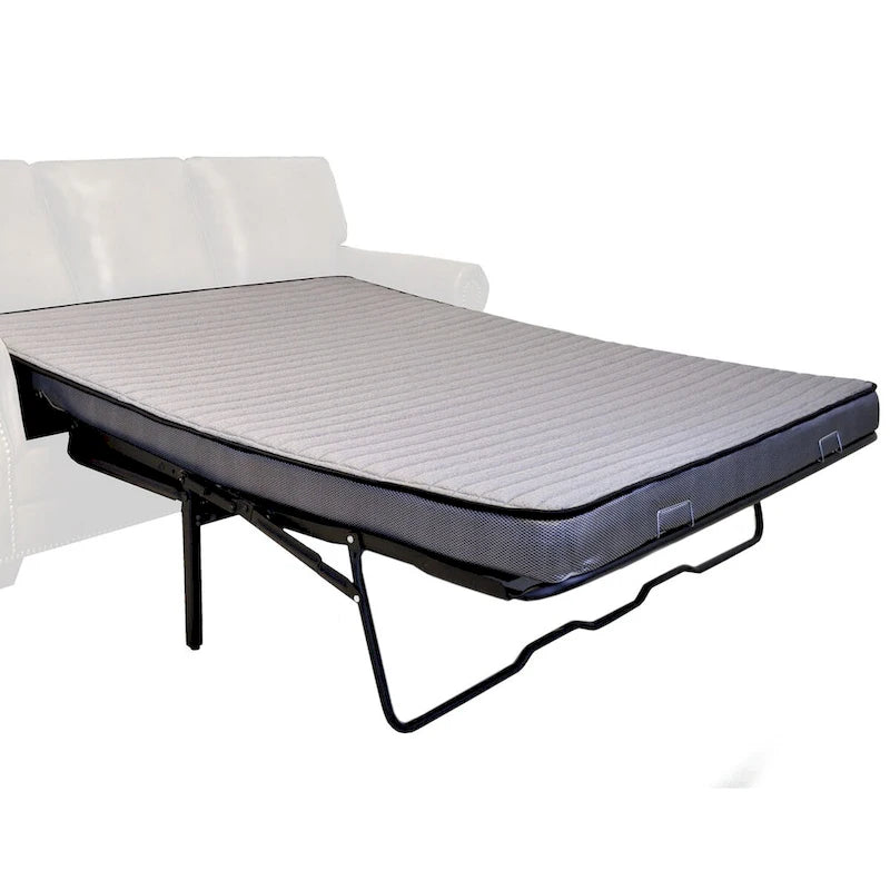 Canapé-lit et deux fauteuils en tissu suédine marron country